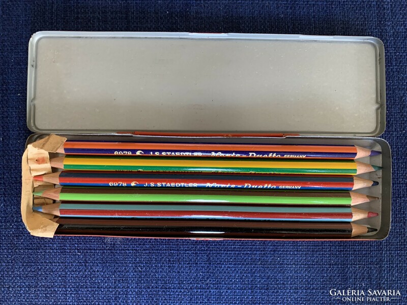 Well !!! 60s staedtler noris-duetto double-point colored pencil !!!