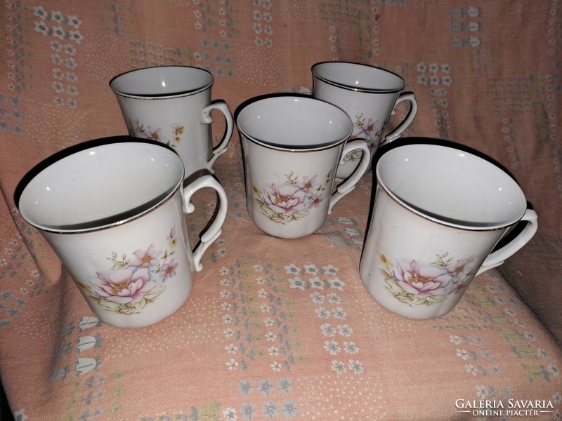 Tea mugs 5 pcs.