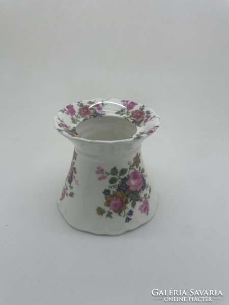 English Beverley porcelain flower vase 7cm