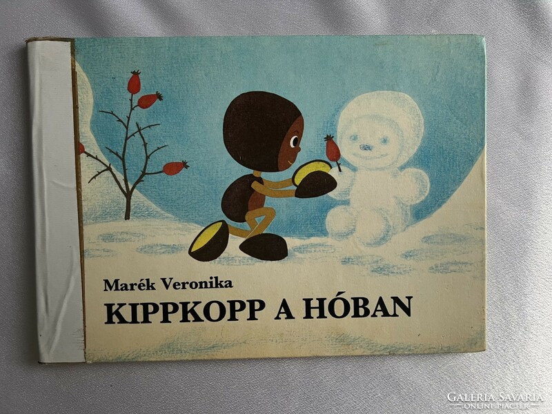 Kippkopp a hóban- Marék Veronika régi mesekönyv