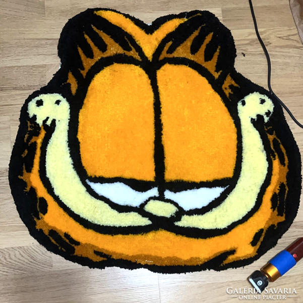 Garfield kézzel készített szőnyeg