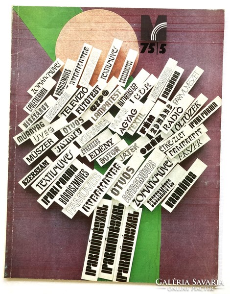 Művészet 1975, a Jubileumi Iparművészeti Kiállítás és Jubileumi Plakátkiállítás beszámolóival