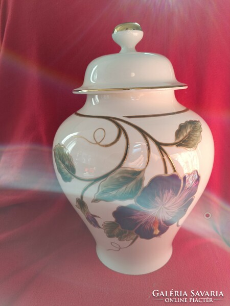Covered vase by Zsolnay