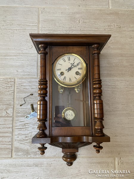 Antique wall clock from the late 1800s
