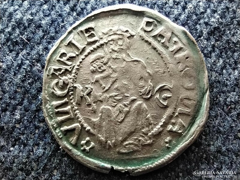 II. Lajos (1516-1526) ezüst 1 Dénár ÉH673 1519 (id60848)