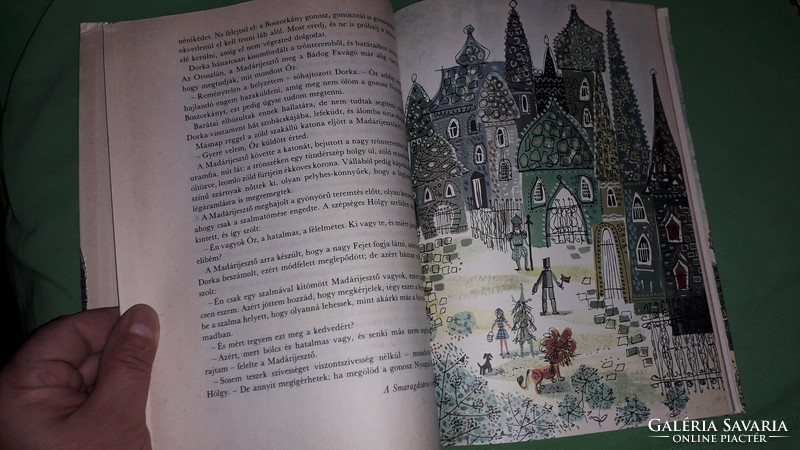 1976.L. Frank Baum :Oz, a nagy varázsló képes mese könyv a képek szerint MÓRA