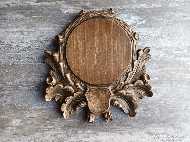 Trófaalátét agyaralátét trófeafaragás vadászajándék preparátum preparálás kopjafa vadásztermék kutya