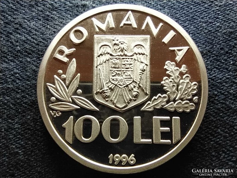 Románia FAO .925 Ezüst 100 Lej 1996 PP (id81112)