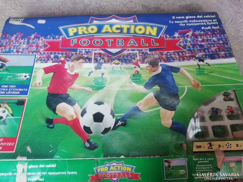 Pro action football game is in the condition shown in the pictures