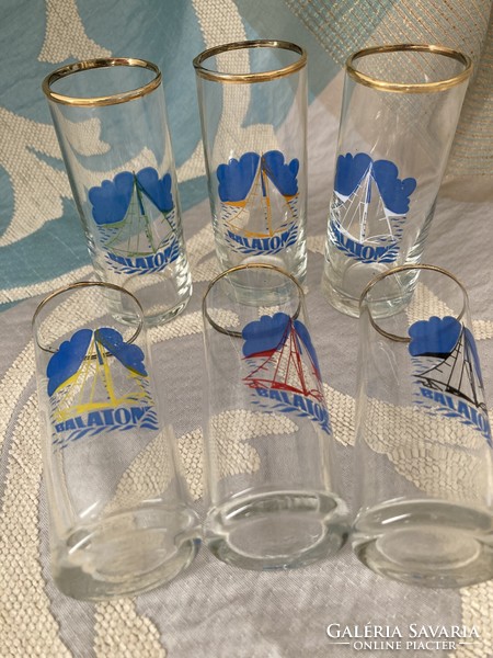 Balaton half glass glass set