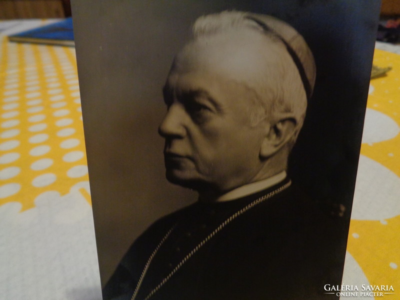 Bishop Ottokár Prohászka, old postcard
