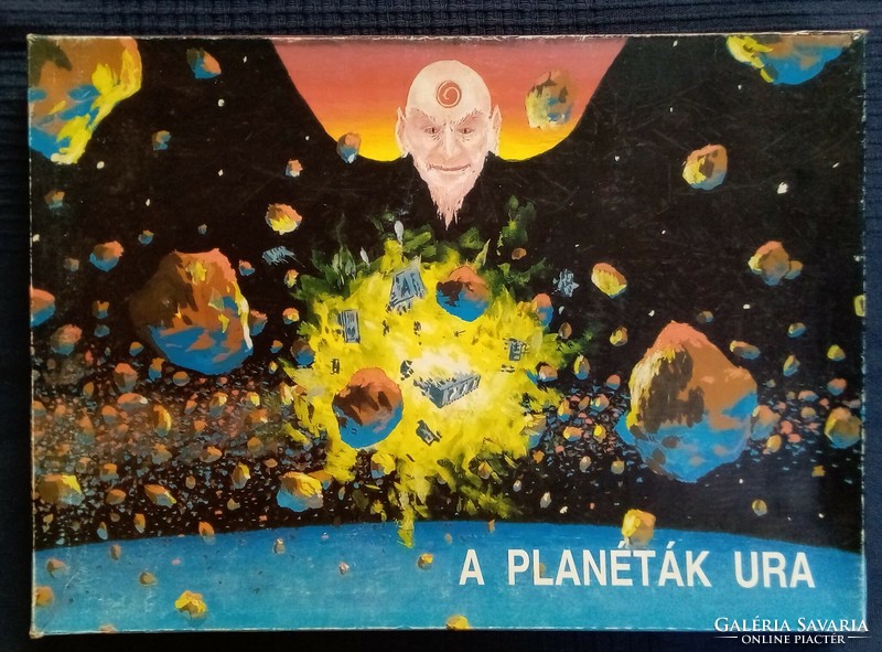 Retro board game: lord of the planets