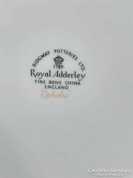 Royal Adderley tányérok