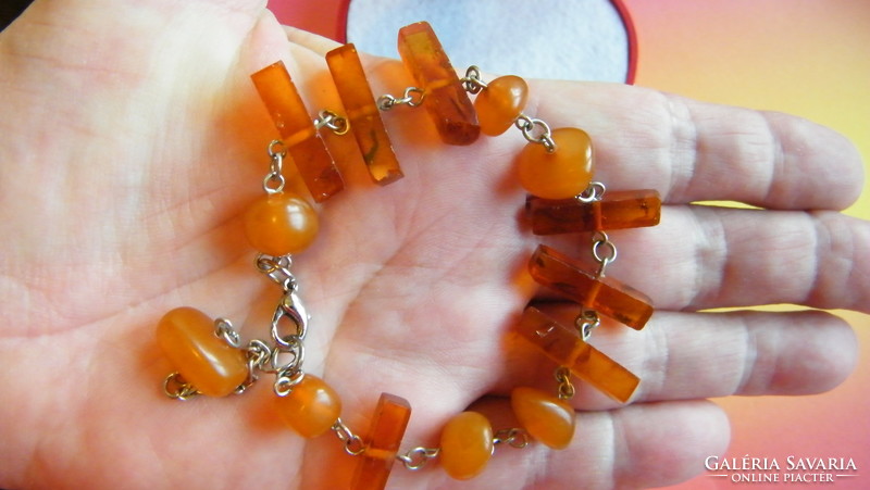 Real Russian amber bracelet
