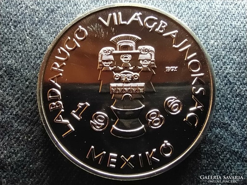 1986-os Labdarúgó VB, Mexikó réz-nikkel-cink 100 Forint 1985 BP BU (id69319)