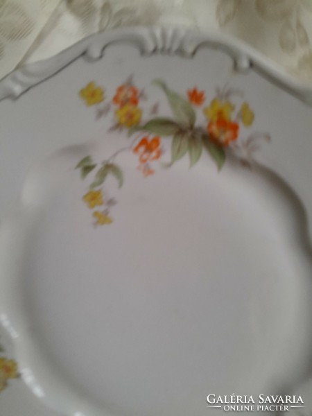 Zsolnay tollazott lapos tányér
