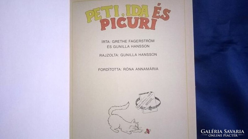 Peti, Ida and Picuri - enlightening comic book