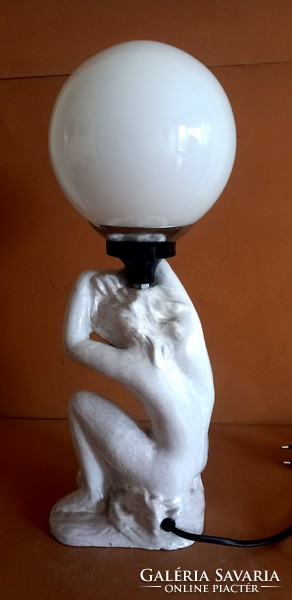 Art Deco asztali lámpa női alak ALKUDHATÓ .