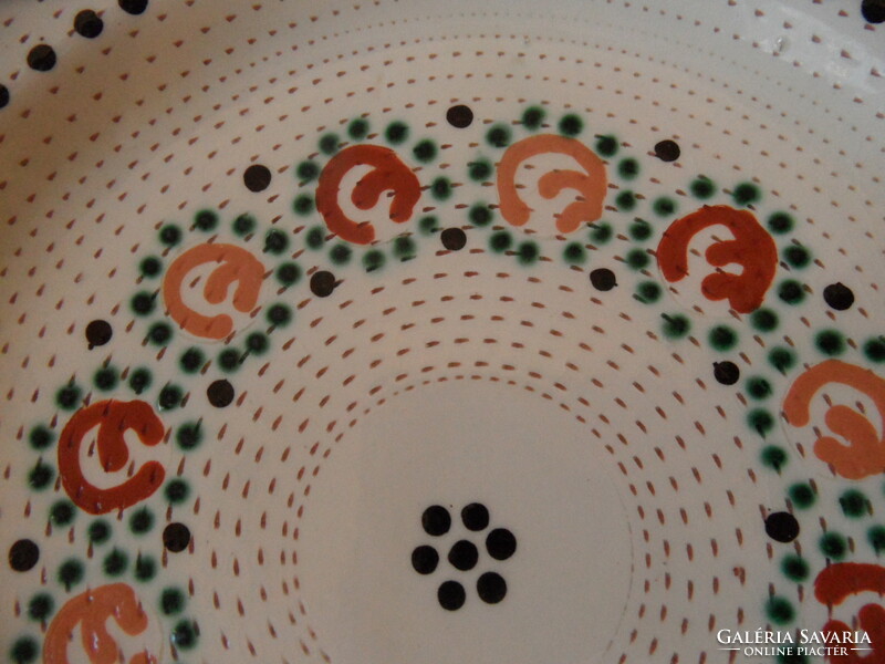 Váczi-abaújszántó ceramic wall plate