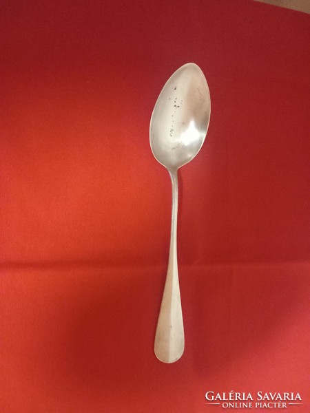 Rarity!!! Silver stew/meat scoop (bachruch) with silver meat fork
