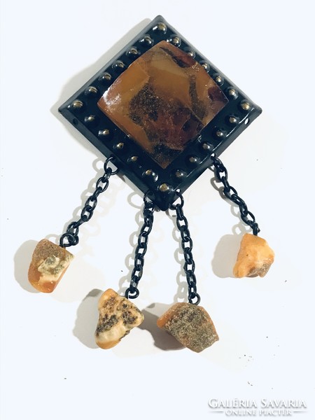 Classic antique amber pendant! Beautiful flawless near mom park! Postage after payment!