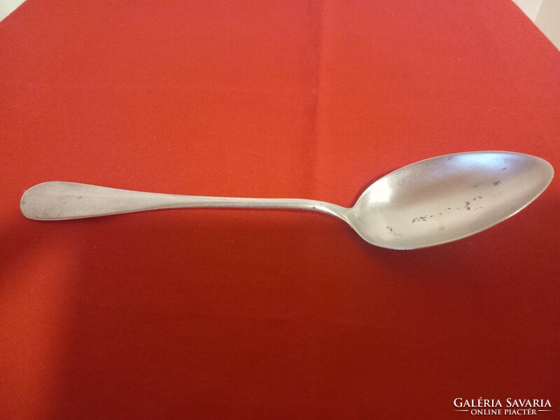 Rarity!!! Silver stew/meat scoop (bachruch) with silver meat fork