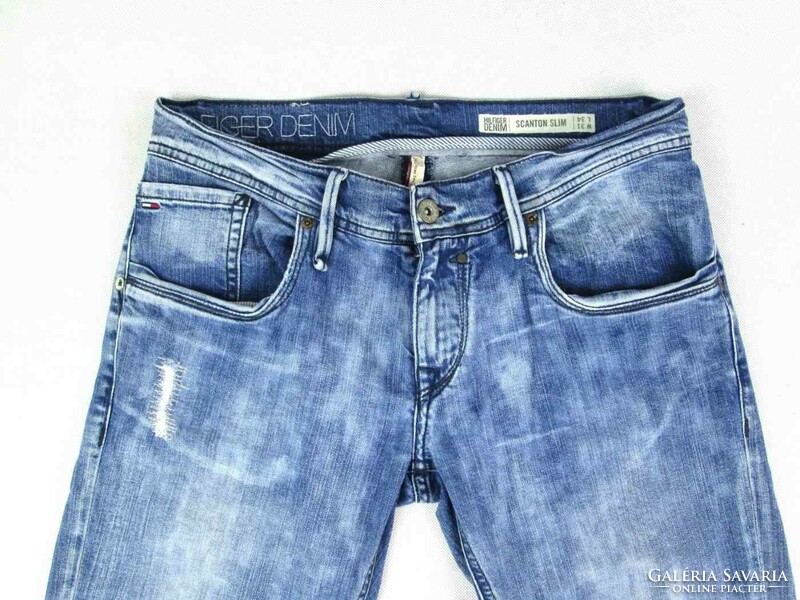 Original tommy hilfiger slim scanton (w31 / l34) men's distressed jeans