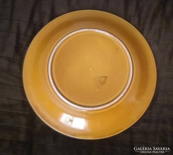 Gránit kerámia barna tányér 24 cm