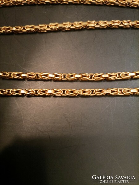 18 carat gold chain, can be made of 2