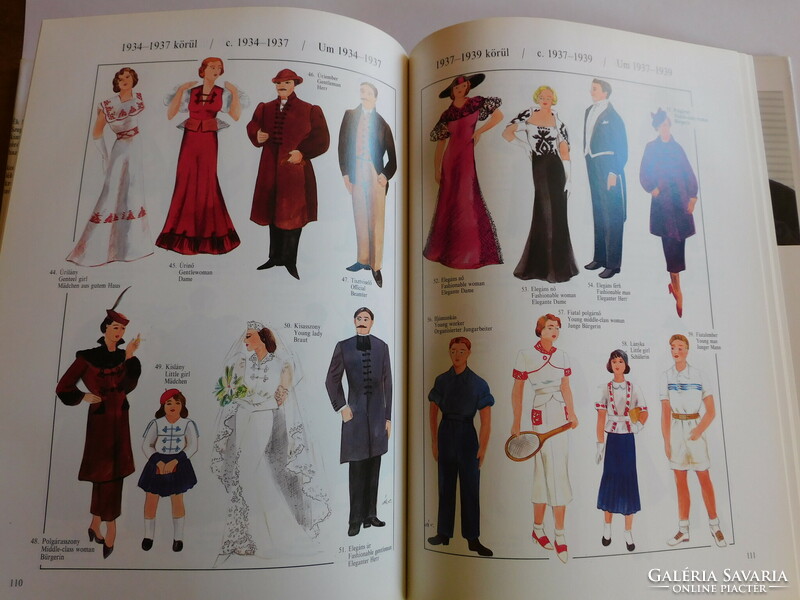 Ék erzsébet: costumes from Hungary - multilingual (Hungarian, English, German)