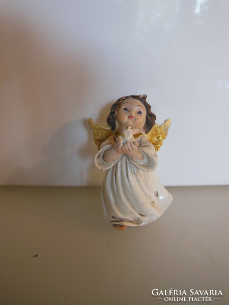 Statue - angel - 7 x 4.5 cm - solid - resin - perfect
