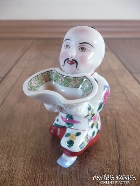 Antik Herendi porcelán kínai figura