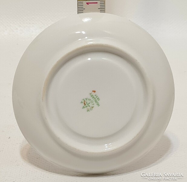 Hollóházi "Hajdúszoboszló" látképes porcelán tálka (2833)