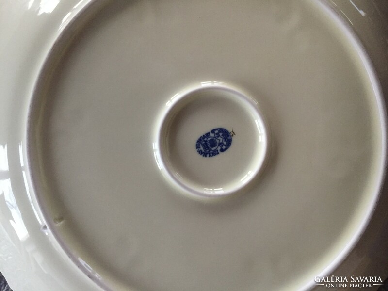 Zsolnay bowl, wall bowl - 30 cm diameter ii.- Big bowl from Zsolnay (nhc)