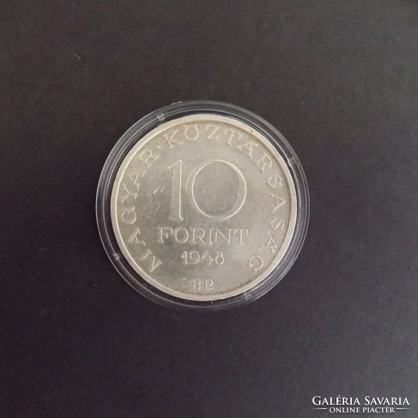 Széchenyi Ezüst 10 Forint 1948!