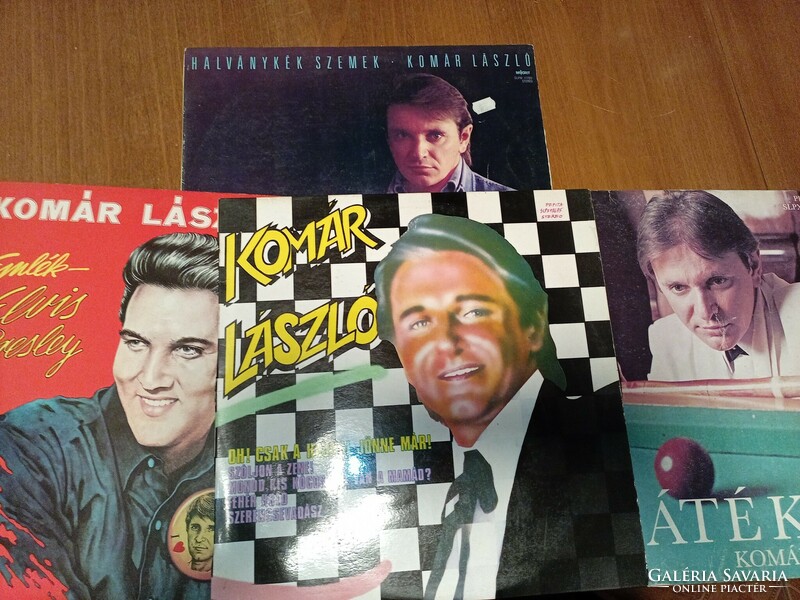 László Komár 4 vinyl vinyl records
