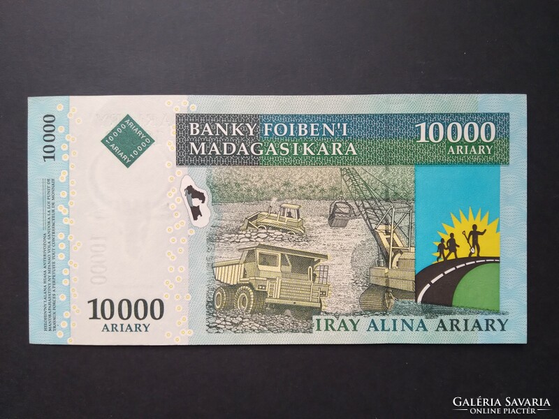 Madagaszkár 10000 Ariary 2008 Unc