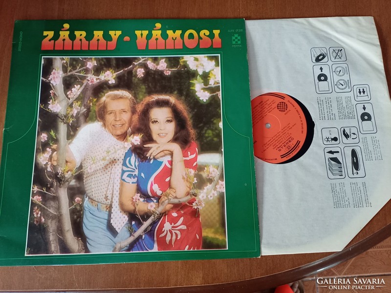 Vinyl record from Záray customs