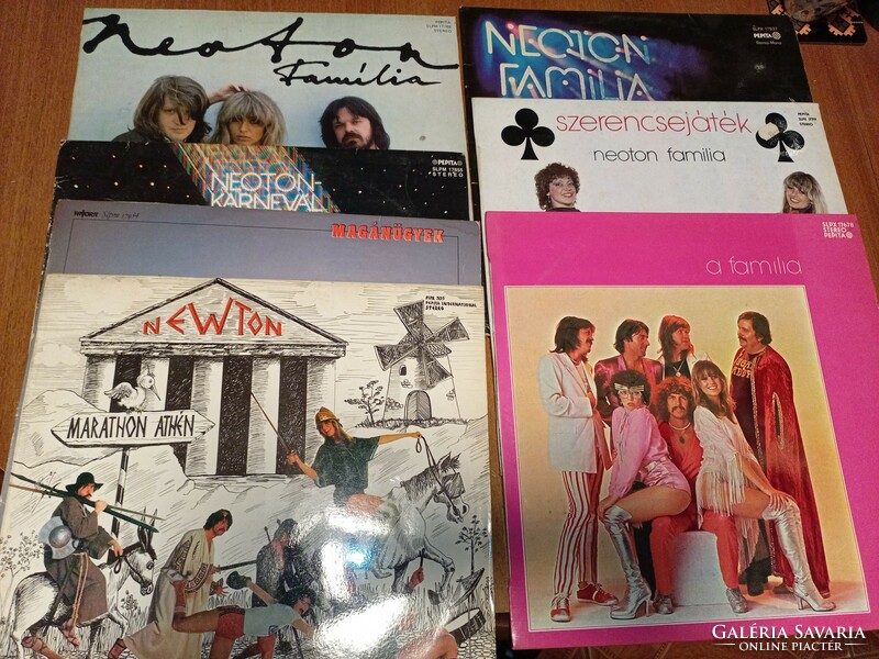 Neoton family 7 vinyl records