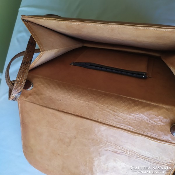 Snakeskin women's shoulder bag for sale! Genuine leather