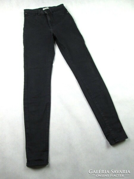Original wrangler super high skinny (w25 / l32) women's high waist stretch jeans