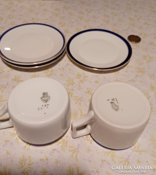 Zsolnay coffee pot 4 cups 5 saucers