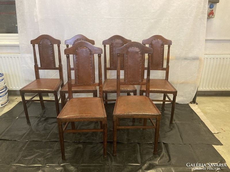 Art Nouveau style chairs