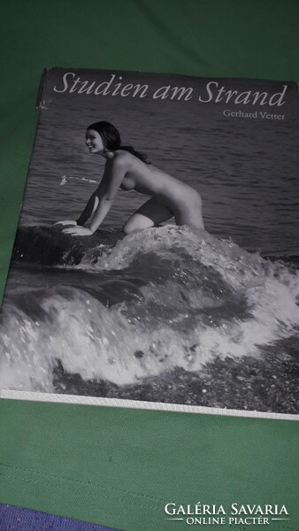 1973.Gerhard Vetter: Tanulmányok a tengerparton német könyv 100 művészi aktfotóval képek szerint