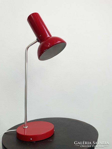 Retro asztali lámpa piros