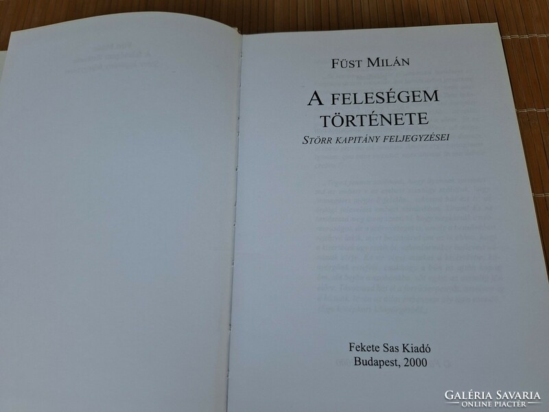 Two volumes of Füst milan are for sale together. HUF 6,900