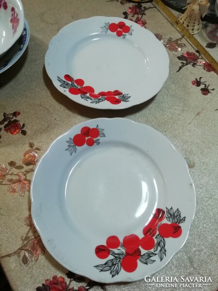 Porcelain plates 2 pieces 63.