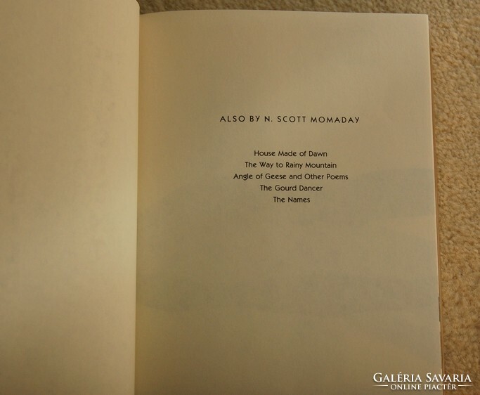 The Ancient Child - N Scott  Momaday regenye angol nyelven