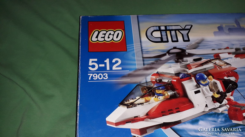 LEGO® CITY - TŰZOLTÓ MENTŐHELIKOPTER (60281) dobozával útmutatóval a képek szerint