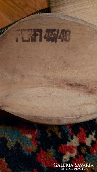 Antik sámfa régi rugós cipő betét